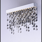 Midnight Shower LED Wall Sconce