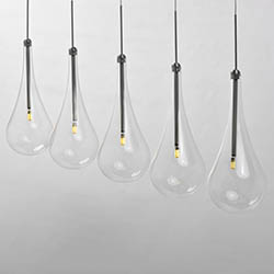 Larmes 5-Light LED Pendant