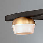 Button 18-Light LED Pendant