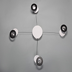 Orbital 4-Light LED Wall Sconce