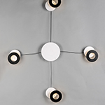 Orbital 4-Light LED Wall Sconce