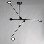 Paddle 3-Light LED Semi Flush