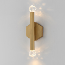 Allumettes 2-Light LED Wall Sconce