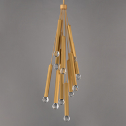 Allumettes 12-Light LED Pendant