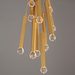 Allumettes 12-Light LED Pendant