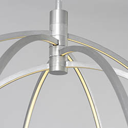 Concentric 27" LED Pendant