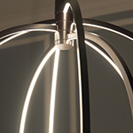 Concentric 27" LED Pendant