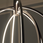 Concentric 36" LED Pendant