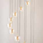 Newton 25-Light LED Pendant