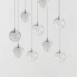 Orb II 9-Light LED Pendant