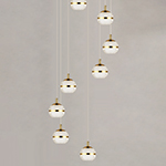 Swank 8-Light LED Pendant