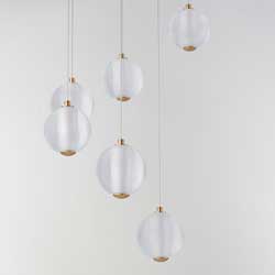 Rhythm 9-Light LED Pendant