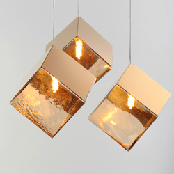 Ice Cube 3-Light LED Pendant