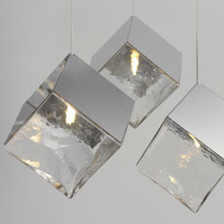 Ice Cube 3-Light LED Pendant