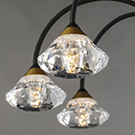 Hope 8-Light LED Chandelier / Semi Flush Mount