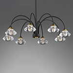 Hope 8-Light LED Chandelier / Semi Flush Mount