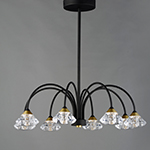 Hope 8-Light LED Chandelier / Semi Flush Mount