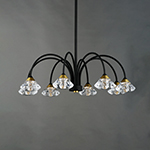 Hope 8-Light LED Chandelier / Semi Flush Mount