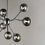 Asteroid 9-Light LED Chandelier