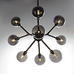 Asteroid 9-Light LED Chandelier