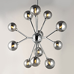 Asteroid 12-Light LED Chandelier