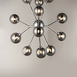 Asteroid 12-Light LED Chandelier