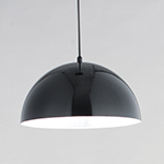 Hemisphere 1-Light 9" LED Pendant