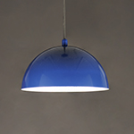 Hemisphere 1-Light 9" LED Pendant