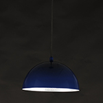 Hemisphere 1-Light 9" LED Pendant