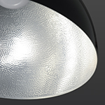 Hemisphere 1-Light 14" LED Pendant