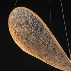 Moonscapes Single LED Pendant