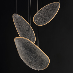 Moonscapes 3-Light LED Pendant