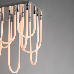 Soleil 14-Light LED SQ Flush Mount