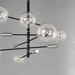 Global 6-Light LED Chandelier