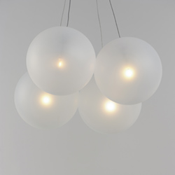 Burst 4-Light LED Pendant - Frost