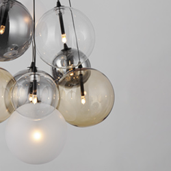 Burst 9-Light LED Pendant - Mixed