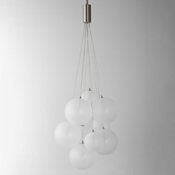 Burst 9-Light LED Pendant - Frost