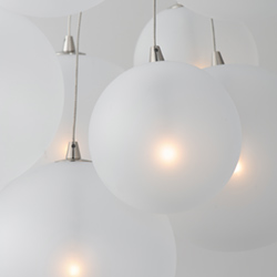 Burst 9-Light LED Pendant - Frost