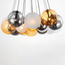 Burst 20-Light LED Pendant - Mixed