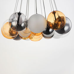 Burst 20-Light LED Pendant - Mixed