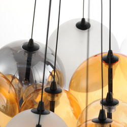 Burst 20-Light LED Pendant - Mixed