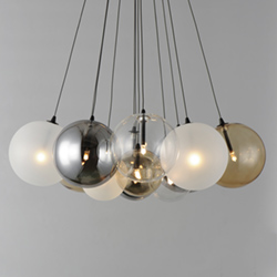 Burst 12-Light LED Pendant - Mixed