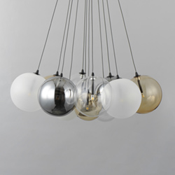 Burst 12-Light LED Pendant - Mixed