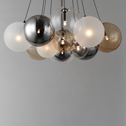 Burst 12-Light LED Pendant - Mixed