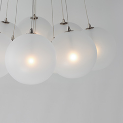 Burst 12-Light LED Pendant - Frost