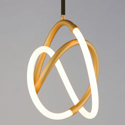 Mobius 12" LED Mini Pendant