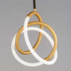 Mobius 12" LED Mini Pendant