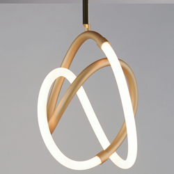 Mobius 12" LED Mini Pendant