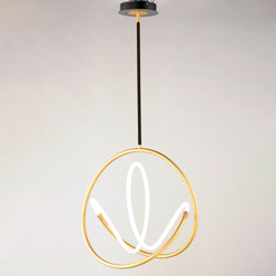 Mobius 24" LED Pendant