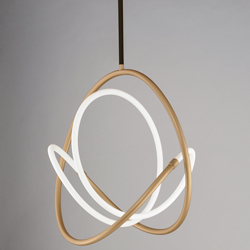 Mobius 24" LED Pendant